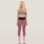 ハイウェストYoga Capris、XS (0-2) カプリレギンス (正面)