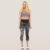 ハイウェストYoga Capris、XS (0-2) カプリレギンス (正面)