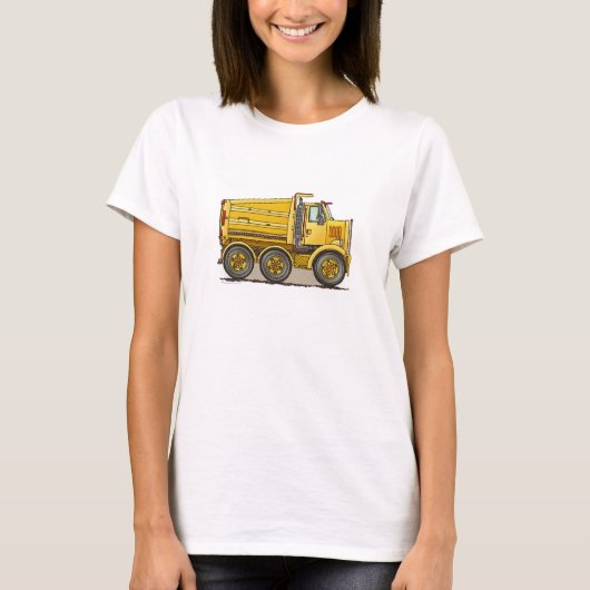 ハイウェーのダンプトラック Tシャツ (正面)