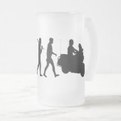 ハイウェーのパトロールの法執行官のギア フロストグラスビールジョッキ (正面右)