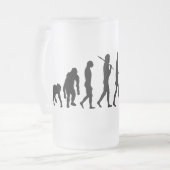 ハイウェーのパトロールの法執行官のギア フロストグラスビールジョッキ (正面左)