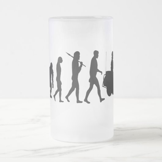 ハイウェーのパトロールの法執行官のギア フロストグラスビールジョッキ (中央)