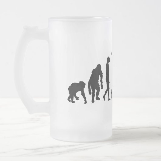 ハイウェーのパトロールの法執行官のギア フロストグラスビールジョッキ (左)