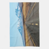 ハイウェーの景色 キッチンタオル (縦)