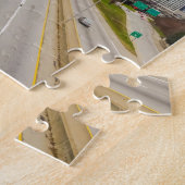 ハイウェー上のアトランタのスカイライン ジグソーパズル (側面)