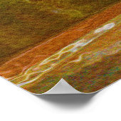 ハイウェー車の引越し業者2のトラック運転手の芸術ポスター ポスター (角)