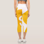 ハイウエスト カプリレギンス (裏面)