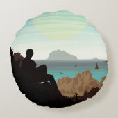 ハイエスケープ ラウンドクッション (裏面)