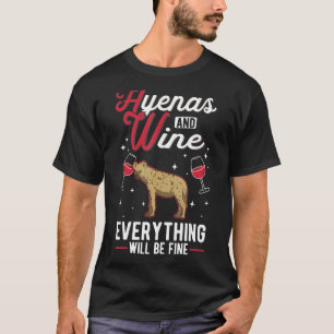 ハイエナとワインアードボルフが発見したハイエナ Tシャツ