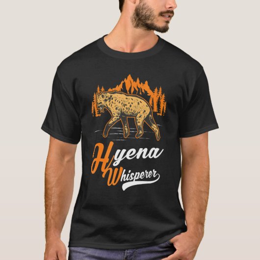 ハイエナのささやき人 Tシャツ (正面)
