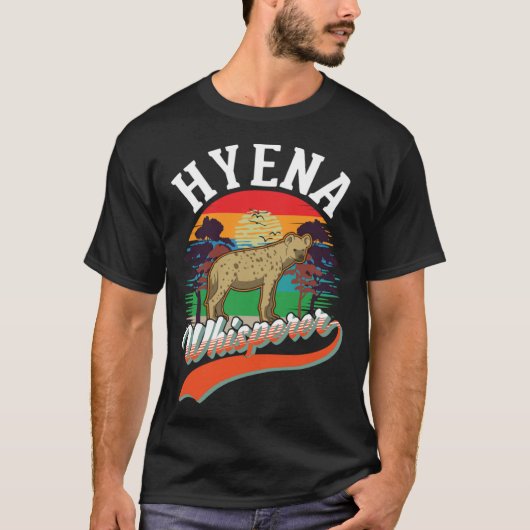 ハイエナのささやき人 Tシャツ (正面)