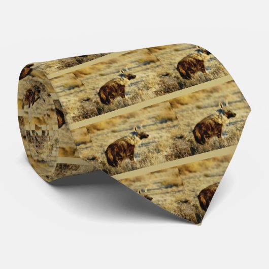 ハイエナのタイ ネクタイ (ロール)