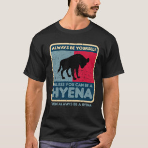 ハイエナのレトロ Tシャツ
