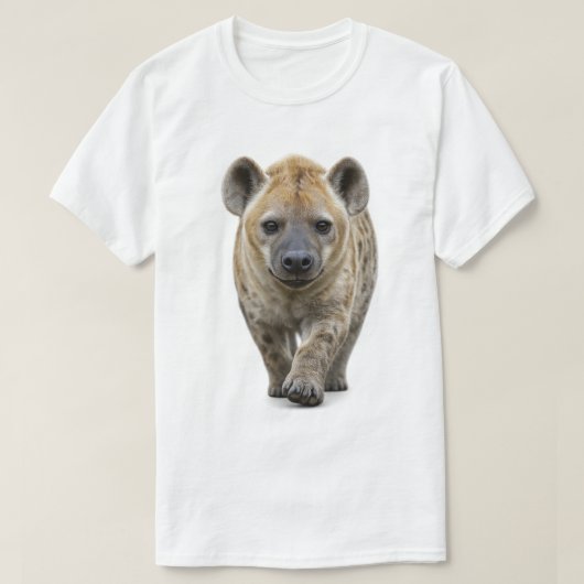 ハイエナの接近 Tシャツ (デザイン正面)