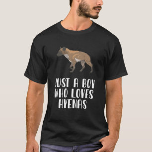 ハイエナスを愛する少年 Tシャツ