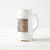 ハイエナビールステイン ビールジョッキ (正面右)