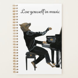 ハイエナピアノミュージックピアニストファンタジーアートプランナー プランナー手帳