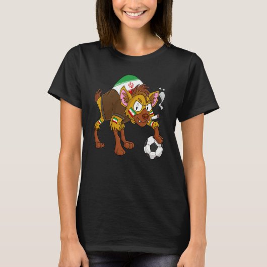 ハイエナファン イラン Tシャツ (正面)