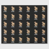 ハイエナローエナおもしろいアニマルハイエナプンダーク ラッピングペーパー (フラット)