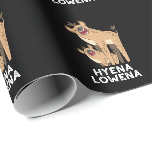 ハイエナローエナおもしろいアニマルハイエナプンダーク ラッピングペーパー (ロールコーナー)