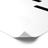 ハイエナローエナおもしろいアニマルハイエナプン ポスター (角)