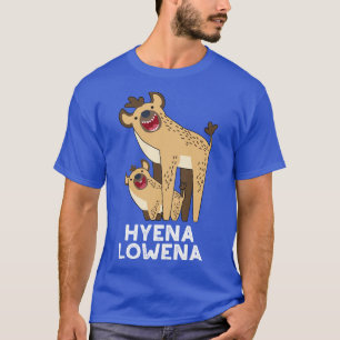 ハイエナローエナおもしろいアニマルハイエナプン Tシャツ