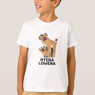 ハイエナローエナおもしろいアニマルハイエナプン Tシャツ