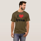 ハイエナ大好き Tシャツ (正面フル)
