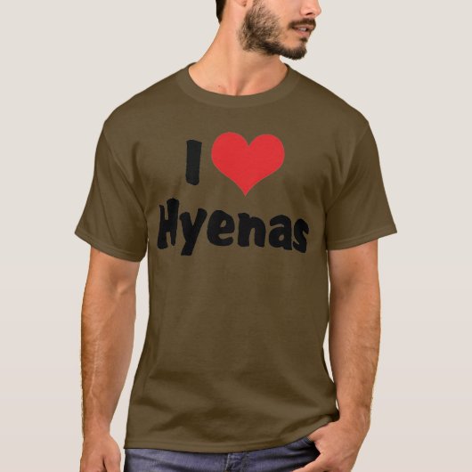 ハイエナ大好き Tシャツ (正面)