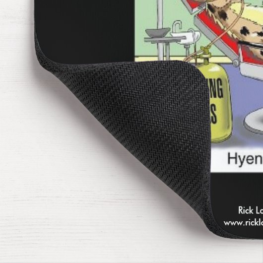 ハイエナ歯科おもしろいマンガ品質マウスパッド マウスパッド (コーナー)