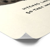 ハイエナ・トリビア ポスター (角)