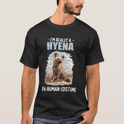 ハイエナ ハイエナ Tシャツ (正面)