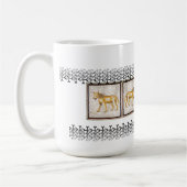 ハイエナ-モザイク コーヒーマグカップ (左)
