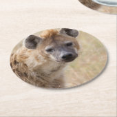 ハイエナ ラウンドペーパーコースター (アングル)