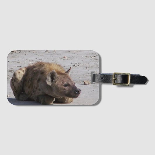 ハイエナ ラゲッジタグ (正面横)