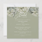 ハイエレガントドラゲアセージブライダルシャワーII 招待状 (正面)