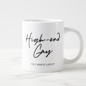 ハイエンドゲイ – ホワイトロータス ジャンボコーヒーマグカップ (右)