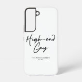 ハイエンドゲイ – ホワイトロータス SAMSUNG GALAXYケース (裏面)