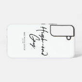 ハイエンドゲイ – ホワイトロータス SAMSUNG GALAXYケース (裏面横)