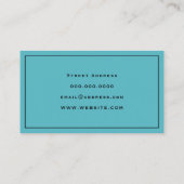 ハイエンドスタイルのクインスパイアリーニング  名刺 (裏面)