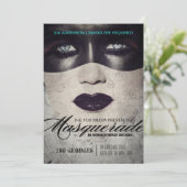 ハイエンドマスカレードパーティーの招待状 招待状 (スタンド正面)