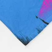 ハイエー飛んでいるスタントスクーターフリースブランケット フリースブランケット (角)