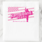 「ハイカマラ」 – 長方形ステッカー（タグラインA） 長方形シール (バッグ)