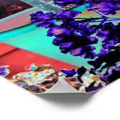 ハイカラー自転車 ポスター (角)