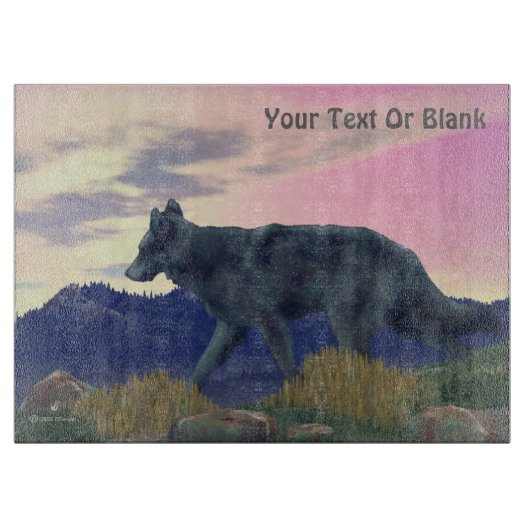 ハイカントリーウルフ カッティングボード (正面)