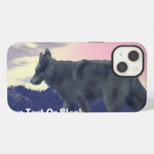 ハイカントリーウルフ iPhoneケース (裏面横)