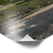 ハイカントリーマウンテンストリームIIアットヨセミテ フォトプリント            (角)