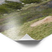 ハイカントリーマウンテンストリームIII at Yosemite フォトプリント (角)