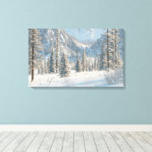 ハイカントリー（冬） キャンバスプリント (インサイチュ (ウッドフロア))
