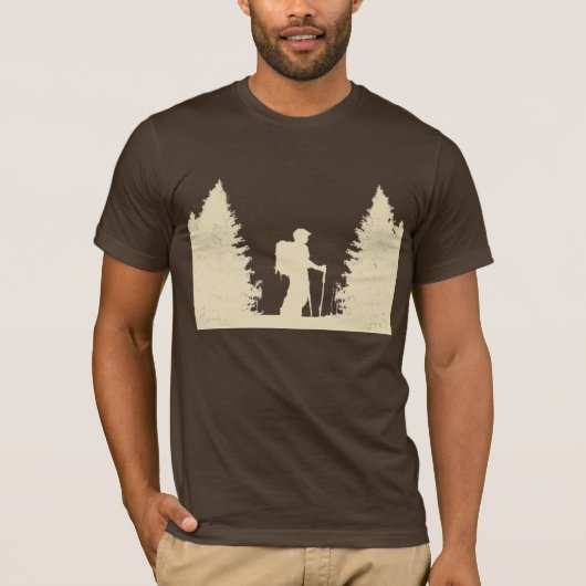 ハイカーのTシャツ Tシャツ (正面)